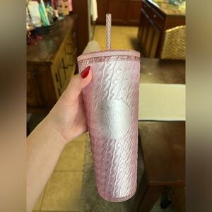 Light pink Starbucks cup NWT